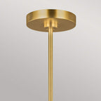 Pendelleuchte Brianna (messingfarben) 9x - Elstead Lighting