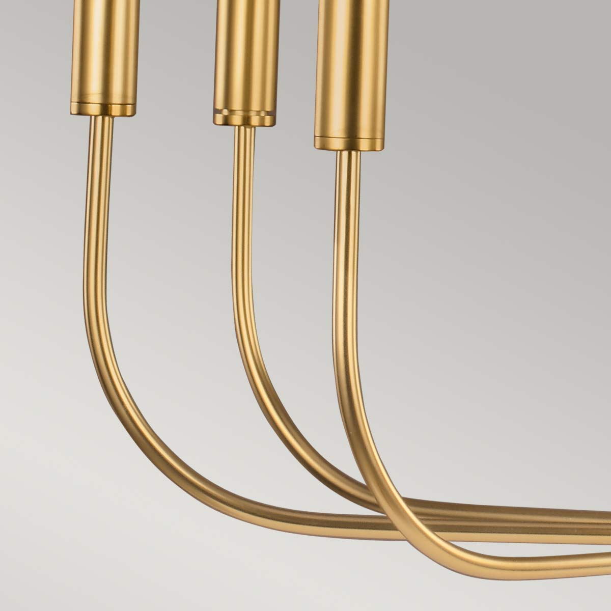 Pendelleuchte Brianna (messingfarben) 9x - Elstead Lighting