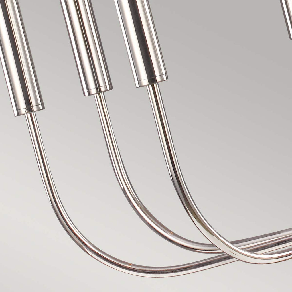 Pendelleuchte Brianna (Nickel) 9x - Elstead Lighting