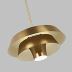 Pendelleuchte Brisbin (messingfarben) 1x - Elstead Lighting