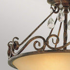 Deckenleuchte Chateau (bronzefarben) 2x - Elstead Lighting