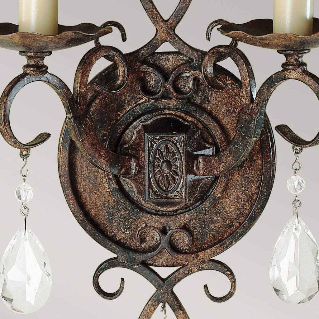 Wandleuchte Chateau (Walnut) 2x - Elstead Lighting