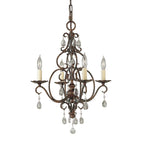 Pendelleuchte Chateau (bronzefarben) 4x - Elstead Lighting