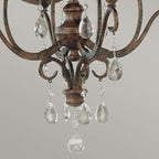 Pendelleuchte Chateau (bronzefarben) 4x - Elstead Lighting