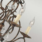 Pendelleuchte Chateau (bronzefarben) 4x - Elstead Lighting