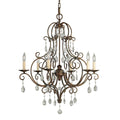 Pendelleuchte Chateau (bronzefarben) 6x - Elstead Lighting