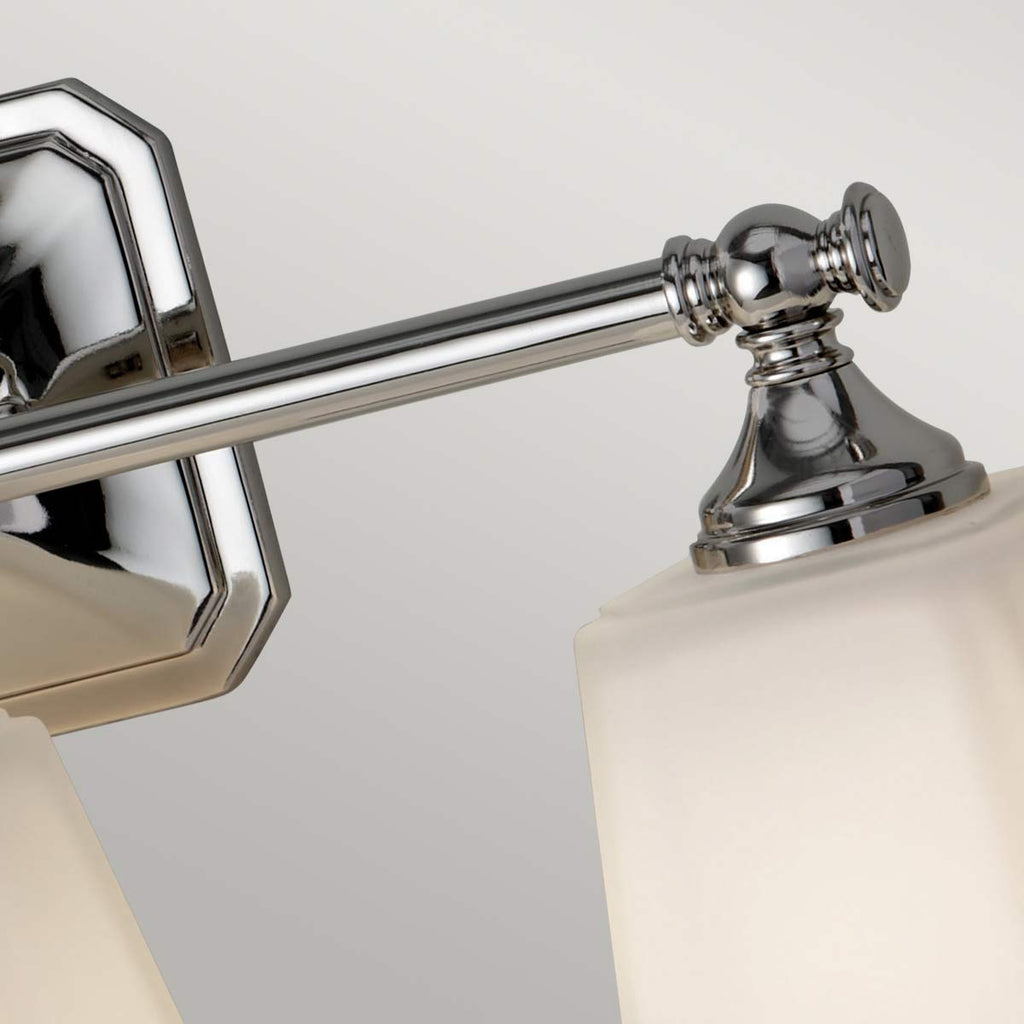 Bad-Wandleuchte Concord (verchromt) 3x - Elstead Lighting