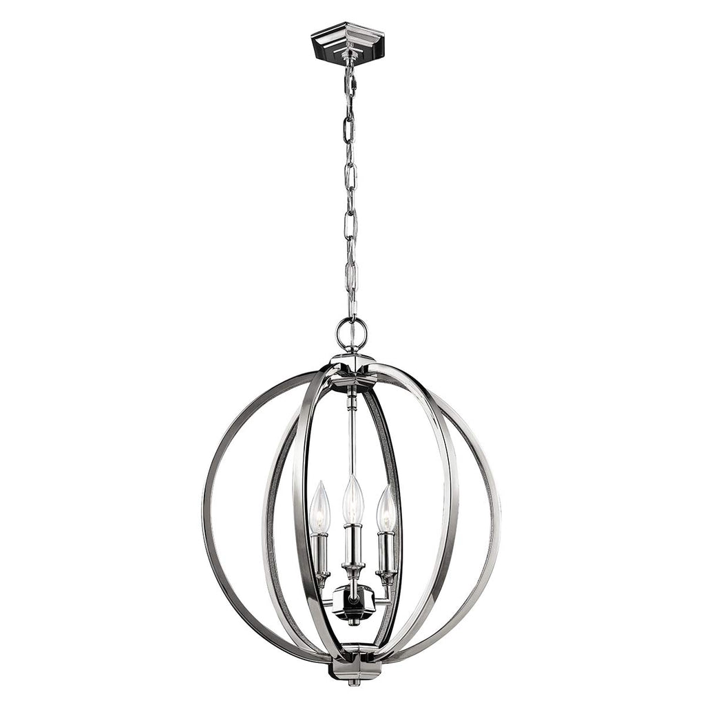 Pendelleuchte Corinne (Nickel) 3x - Elstead Lighting