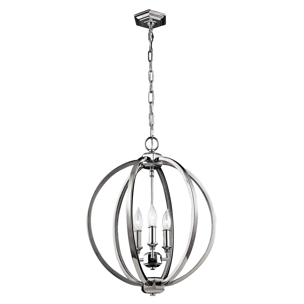 Pendelleuchte Corinne (Nickel) 3x - Elstead Lighting