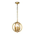 Pendelleuchte Corinne (messingfarben) 3x - Elstead Lighting
