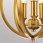 Pendelleuchte Corinne (messingfarben) 3x - Elstead Lighting