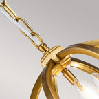 Pendelleuchte Corinne (messingfarben) 3x - Elstead Lighting