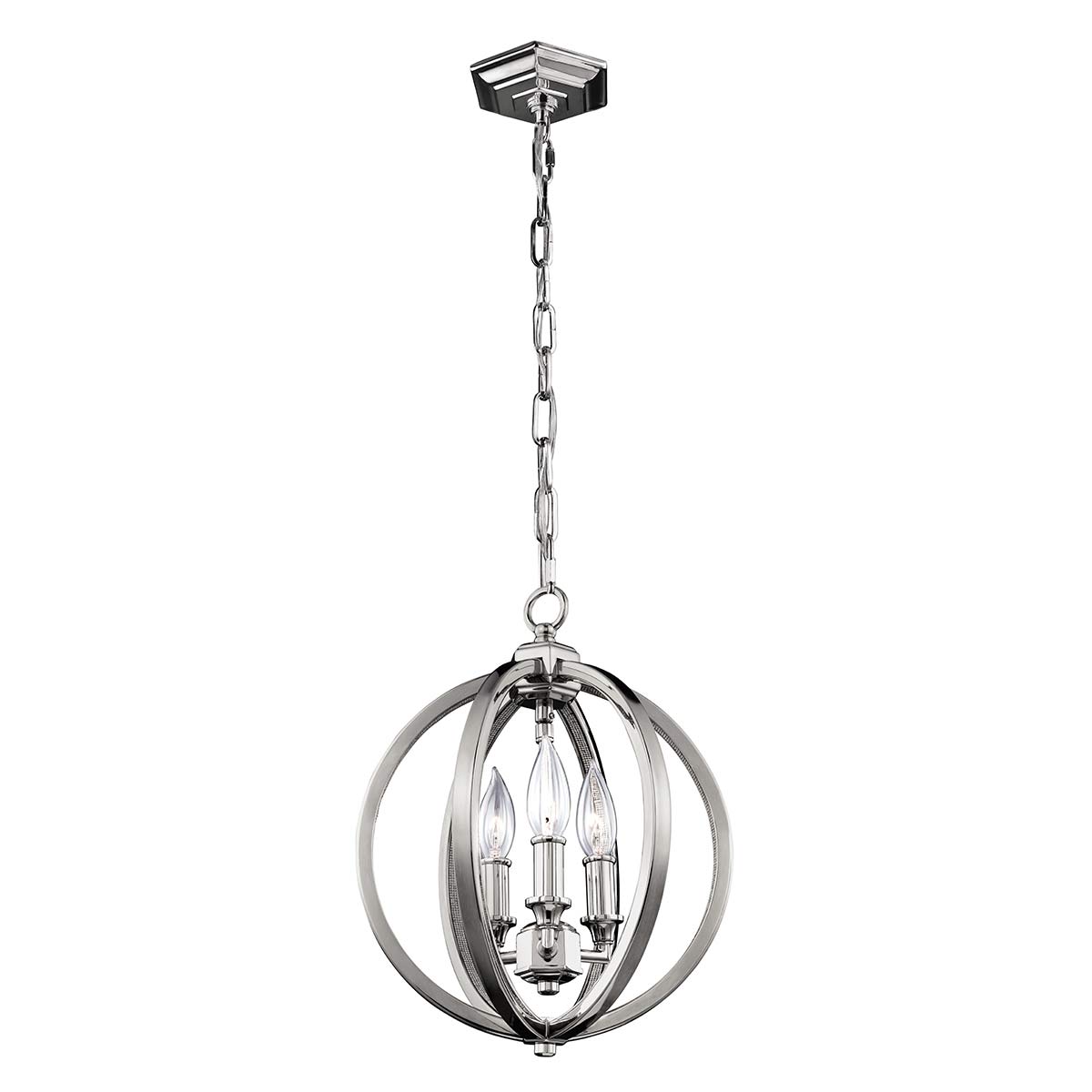 Pendelleuchte Corinne (Nickel) 3x - Elstead Lighting