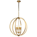 Pendelleuchte Corinne (messingfarben) 6x - Elstead Lighting