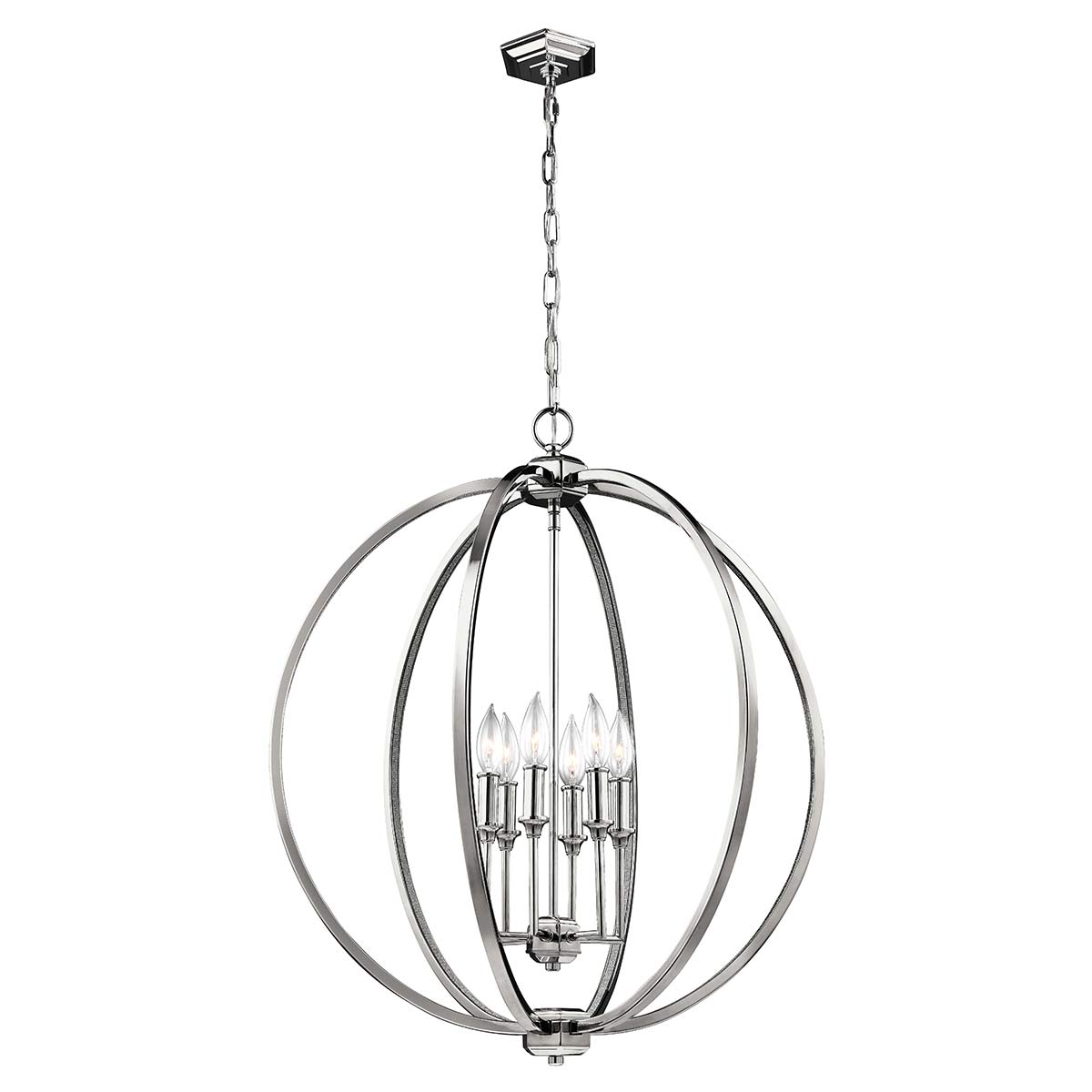 Pendelleuchte Corinne (Nickel) 6x - Elstead Lighting