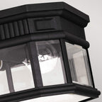 Außen-Deckenleuchte Cotswold Lane (schwarz) 2x - Elstead Lighting