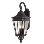 Außen-Wandleuchte Cotswold Lane (schwarz) 3x - Elstead Lighting