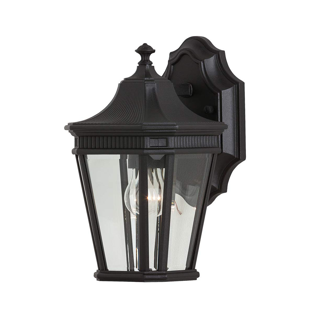 Außen-Wandleuchte Cotswold Lane (schwarz) 1x - Elstead Lighting