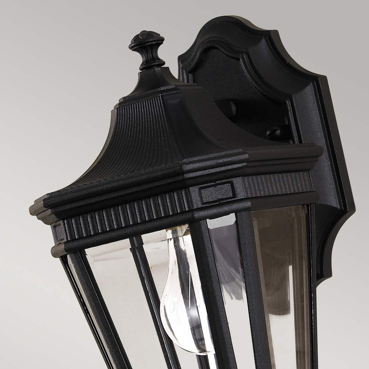 Außen-Wandleuchte Cotswold Lane (schwarz) 1x - Elstead Lighting