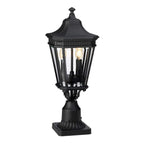 Außen-Sockelleuchte Cotswold Lane (schwarz) 2x - Elstead Lighting