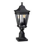Außen-Sockelleuchte Cotswold Lane (schwarz) 2x - Elstead Lighting