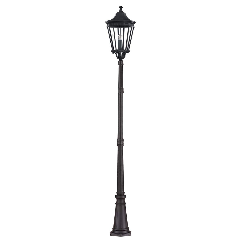 Außen-Stehleuchte Cotswold Lane (schwarz) 3x - Elstead Lighting