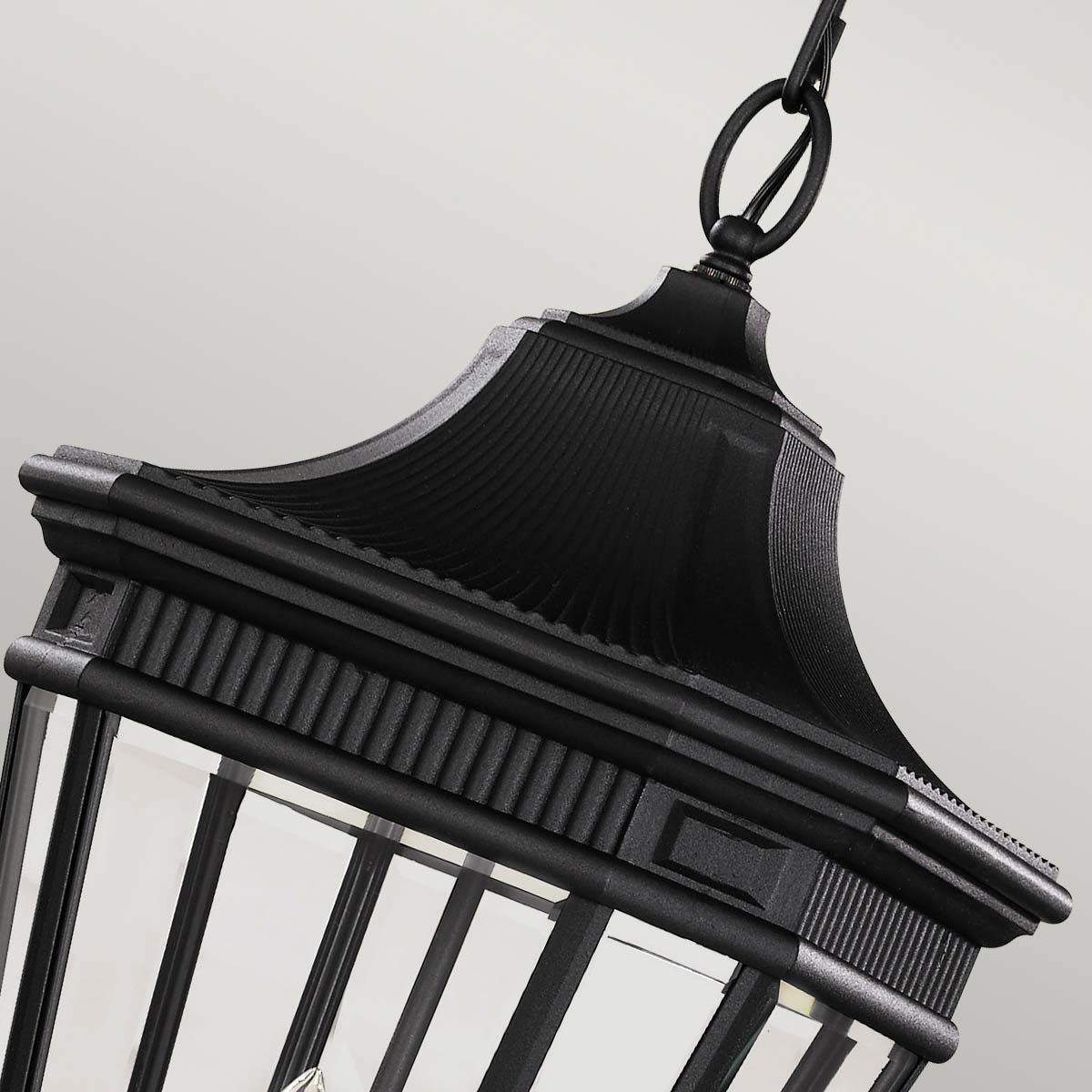 Außen-Pendelleuchte Cotswold Lane (schwarz) 3x - Elstead Lighting