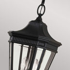 Außen-Pendelleuchte Cotswold Lane (schwarz) 2x - Elstead Lighting