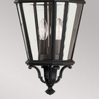 Außen-Pendelleuchte Cotswold Lane (schwarz) 2x - Elstead Lighting