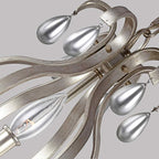 Pendelleuchte DeWitt (silberfarben) 9x - Elstead Lighting