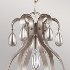 Pendelleuchte DeWitt (silberfarben) 9x - Elstead Lighting
