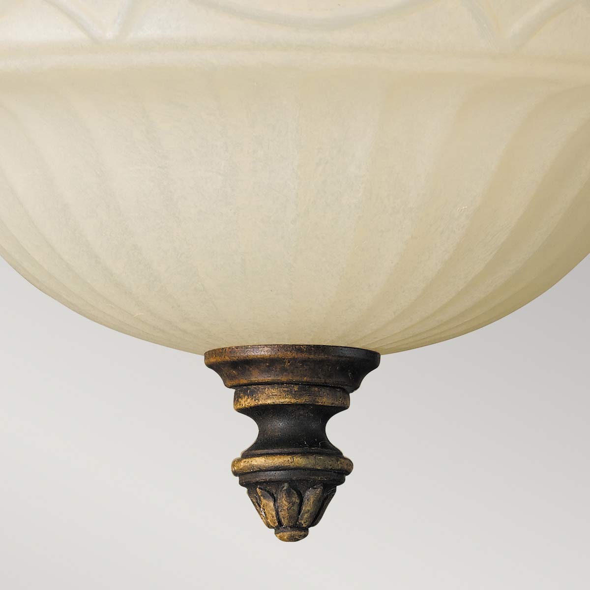 Deckenleuchte Drawing Room (Walnut) 2x - Elstead Lighting