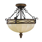 Deckenleuchte Drawing Room (Walnut) 2x - Elstead Lighting