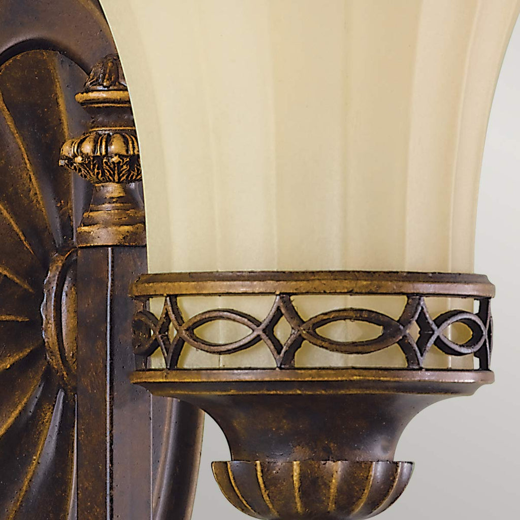 Wandleuchte Drawing Room (Walnut) 1x - Elstead Lighting