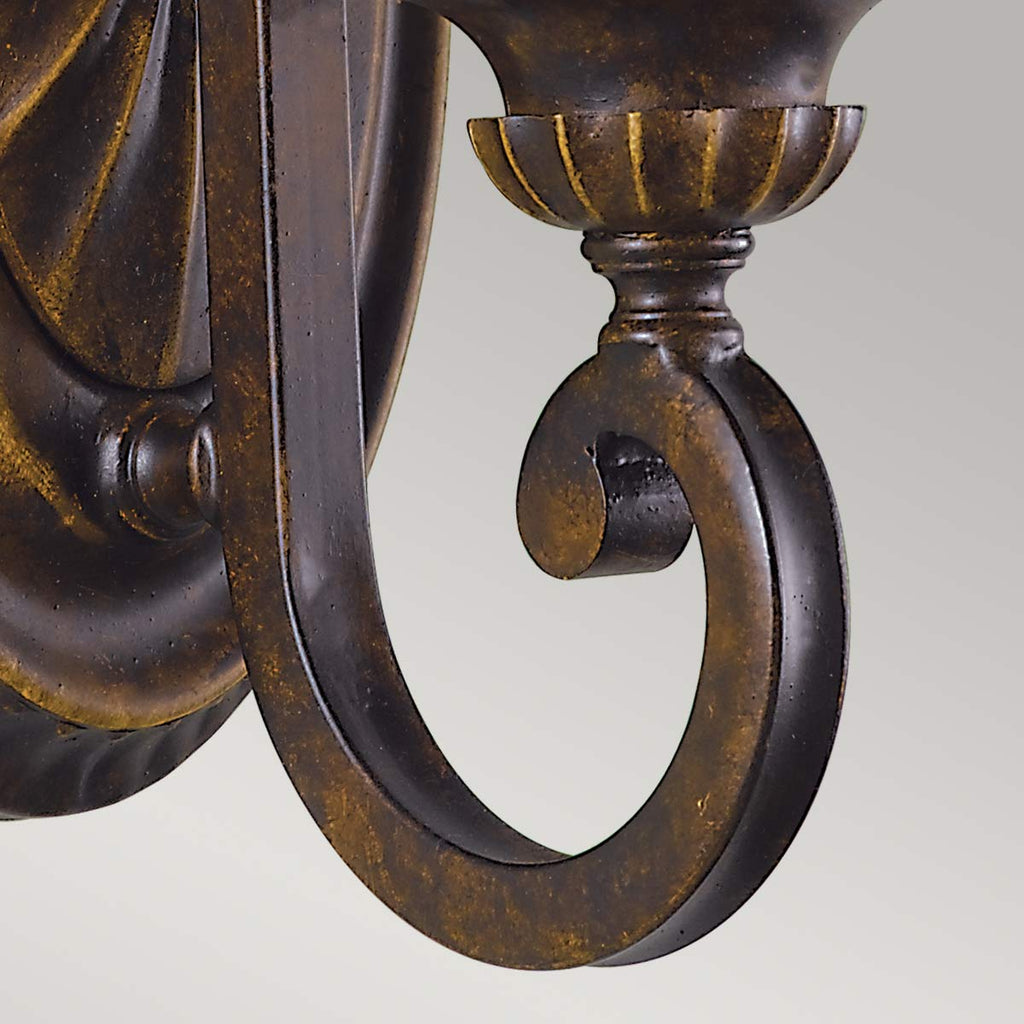 Wandleuchte Drawing Room (Walnut) 1x - Elstead Lighting