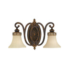 Wandleuchte Drawing Room (Walnut) 2x - Elstead Lighting