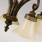 Pendelleuchte Drawing Room (Walnut) 5x - Elstead Lighting