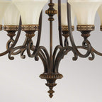 Pendelleuchte Drawing Room (Walnut) 6x - Elstead Lighting