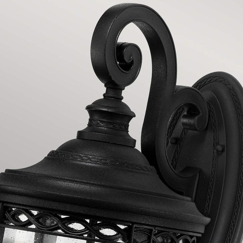 Außen-Wandleuchte English Bridle (schwarz) 3x - Elstead Lighting