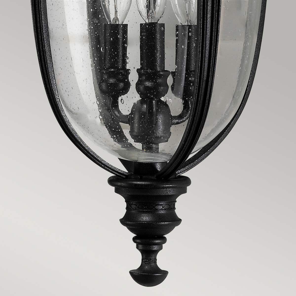 Außen-Wandleuchte English Bridle (schwarz) 3x - Elstead Lighting