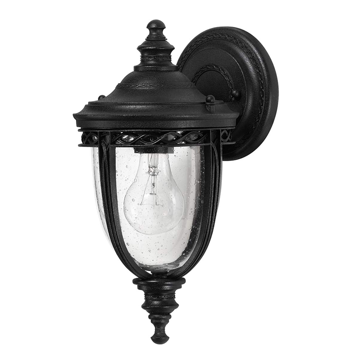 Außen-Wandleuchte English Bridle (schwarz) 1x - Elstead Lighting