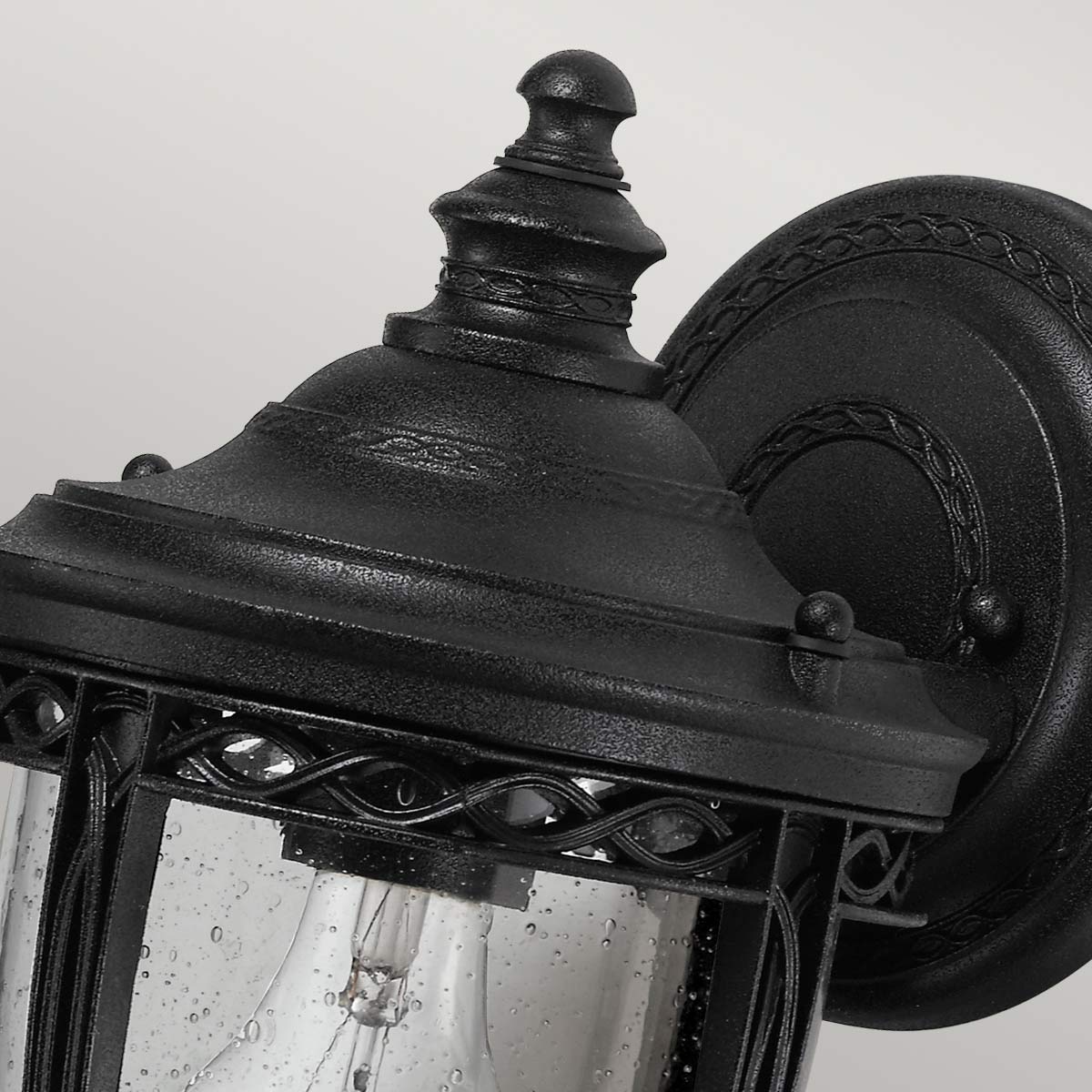Außen-Wandleuchte English Bridle (schwarz) 1x - Elstead Lighting