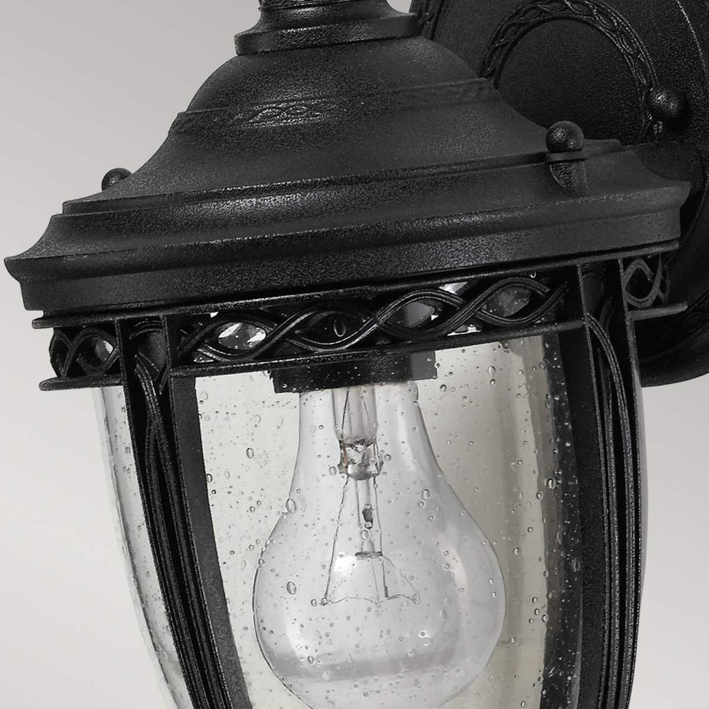 Außen-Wandleuchte English Bridle (schwarz) 1x - Elstead Lighting