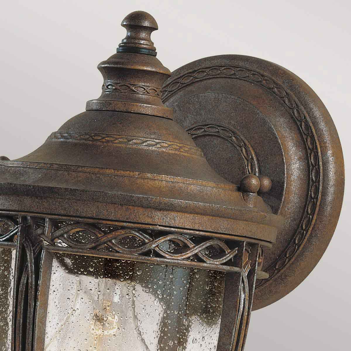 Außen-Wandleuchte English Bridle (bronzefarben) 1x - Elstead Lighting
