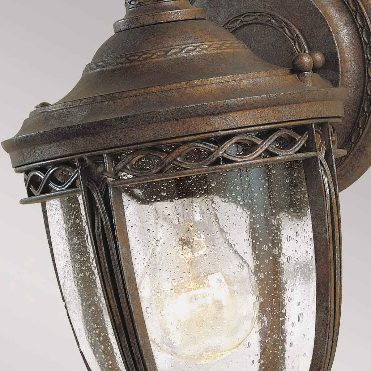 Außen-Wandleuchte English Bridle (bronzefarben) 1x - Elstead Lighting