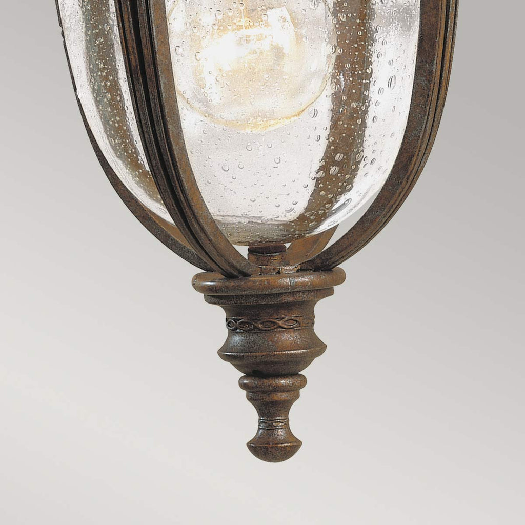 Außen-Wandleuchte English Bridle (bronzefarben) 1x - Elstead Lighting