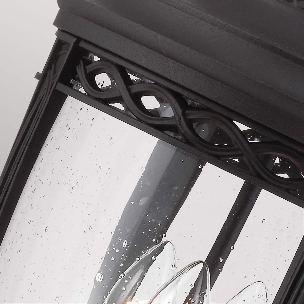 Außen-Sockelleuchte English Bridle (schwarz) 3x - Elstead Lighting