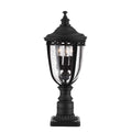 Außen-Sockelleuchte English Bridle (schwarz) 3x - Elstead Lighting
