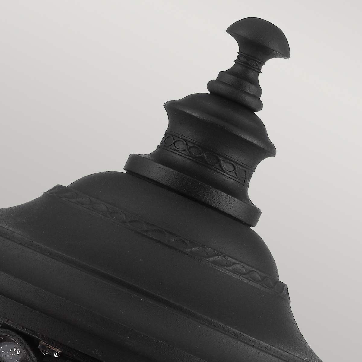 Außen-Sockelleuchte English Bridle (schwarz) 3x - Elstead Lighting