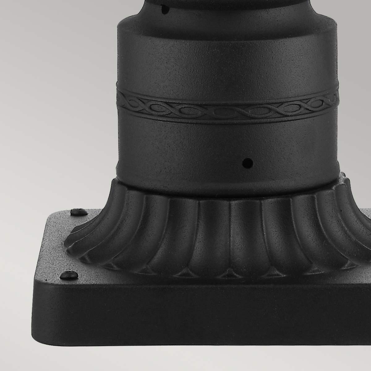 Außen-Sockelleuchte English Bridle (schwarz) 3x - Elstead Lighting